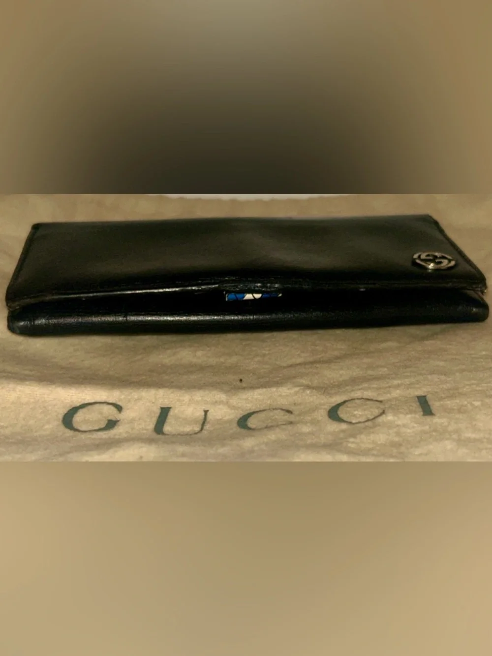 Gucci wallet crafted